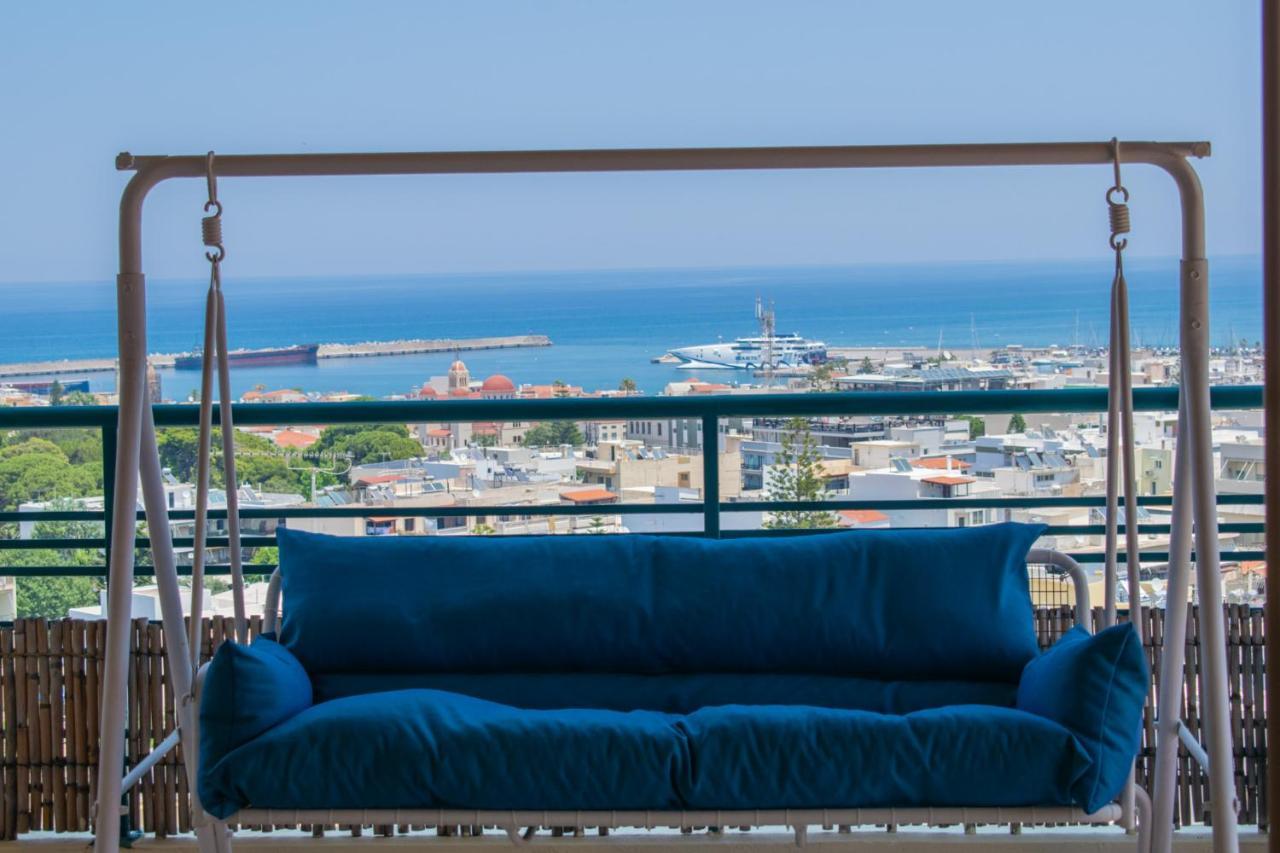 Rooftop With Sea View In Central Rethymno 外观 照片